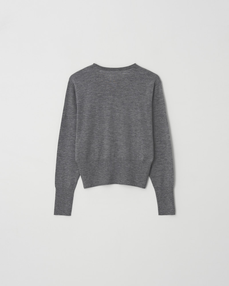 Cashmere Touch Thin Round Knit Top by Understanding for Women - view 5