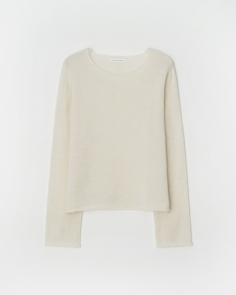 Seethrough Hair Round Knit Top by Understanding for Women - view 2