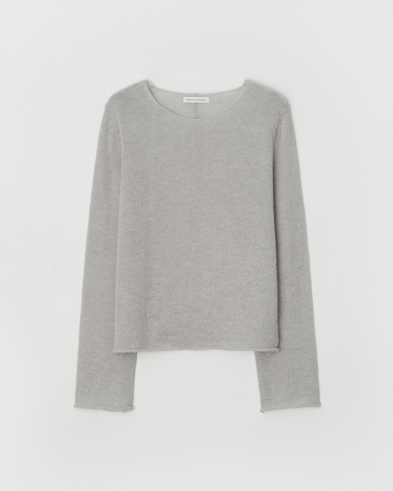Seethrough Hair Round Knit Top by Understanding for Women - view 4