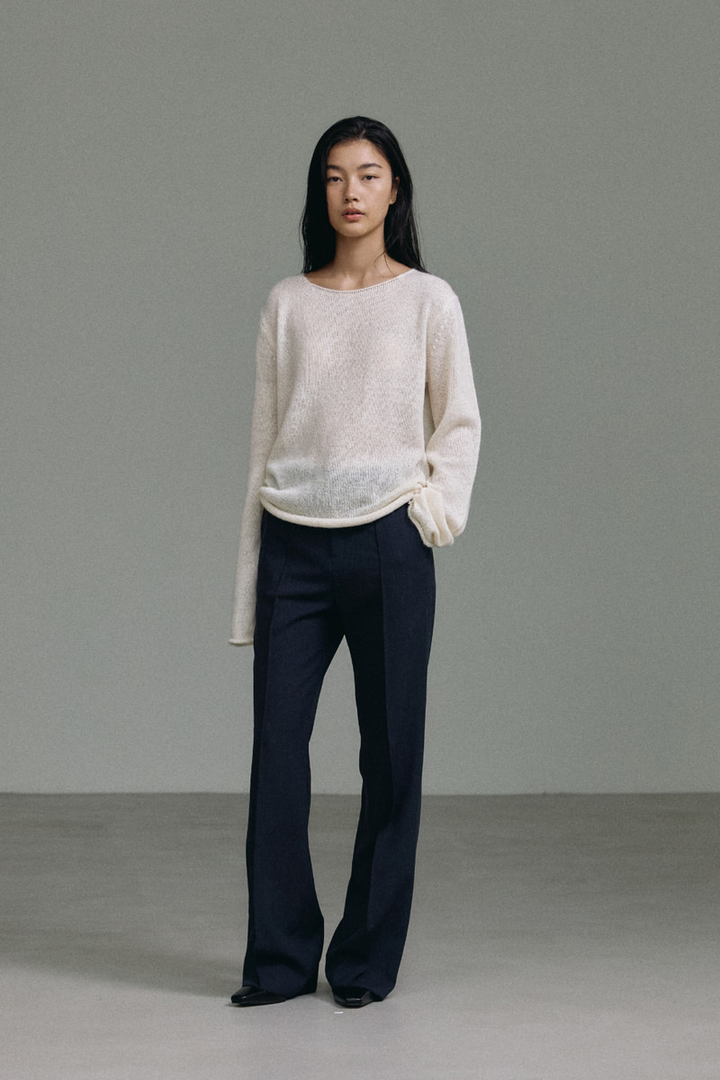 Seethrough Hair Round Knit Top by Understanding for Women - view 6