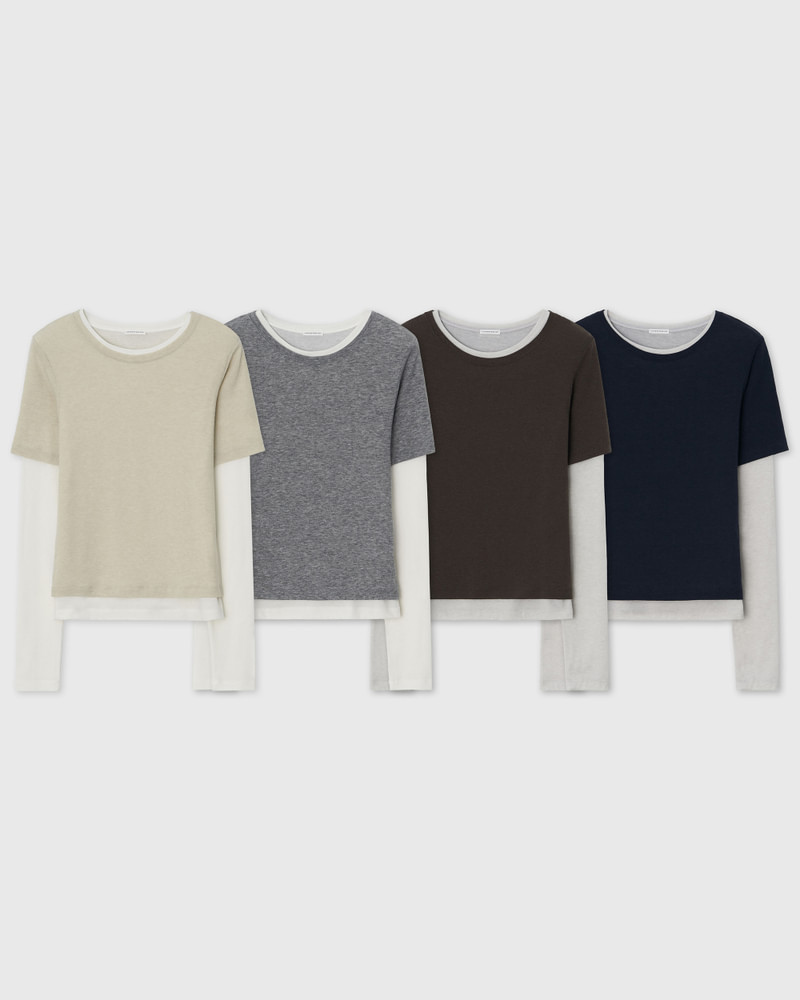 Colored Layered Tee by Understanding for Women - view 1