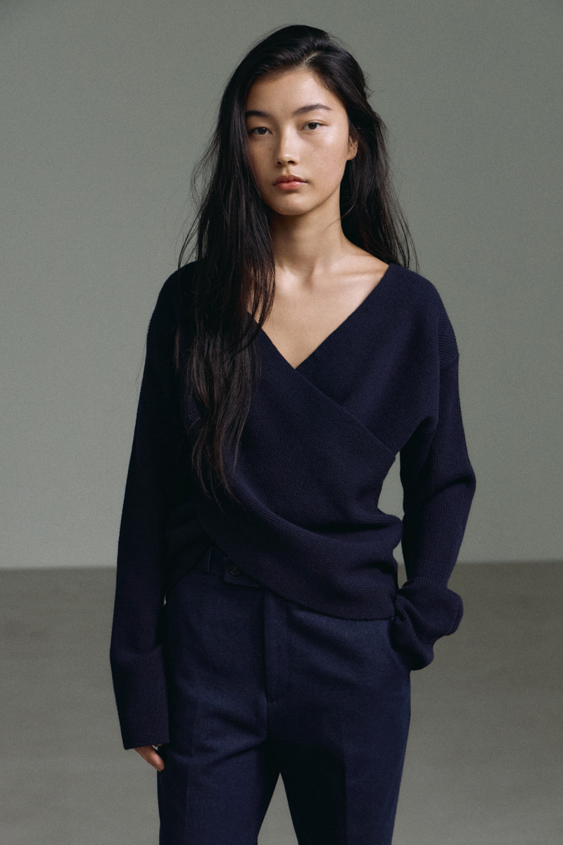 Reverse Wrap Knit Top by Understanding for Women - view 10
