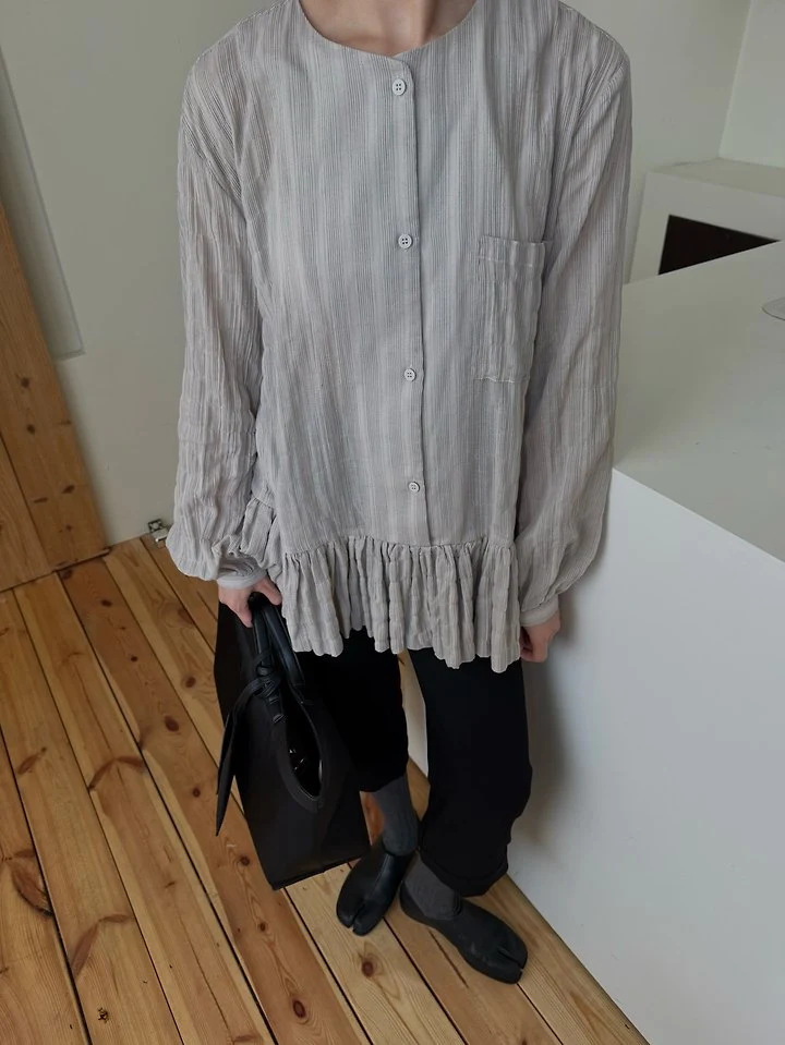 Foi Balloon Blouse by Uoov for Women - view 12