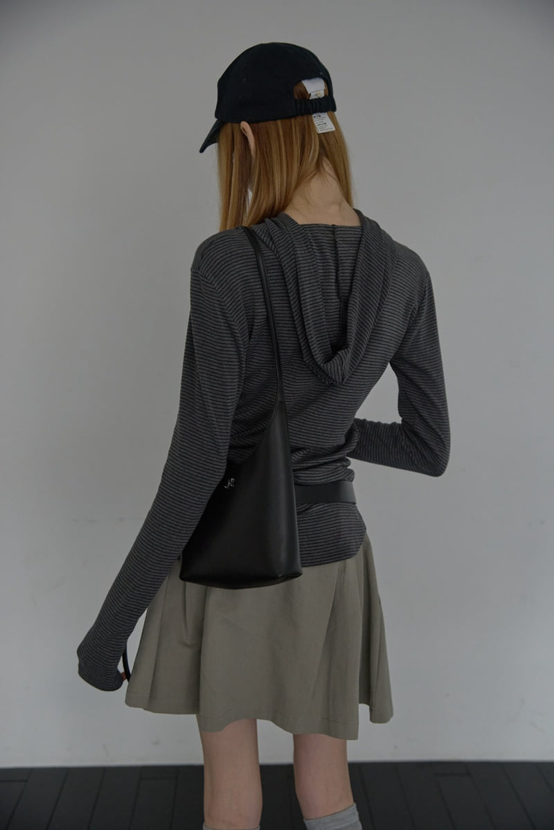 Mare Hood Stripe Tee by Uoov for Women - view 7