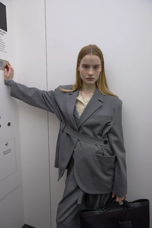 Belted Jacket by Uoov for Women - view 3