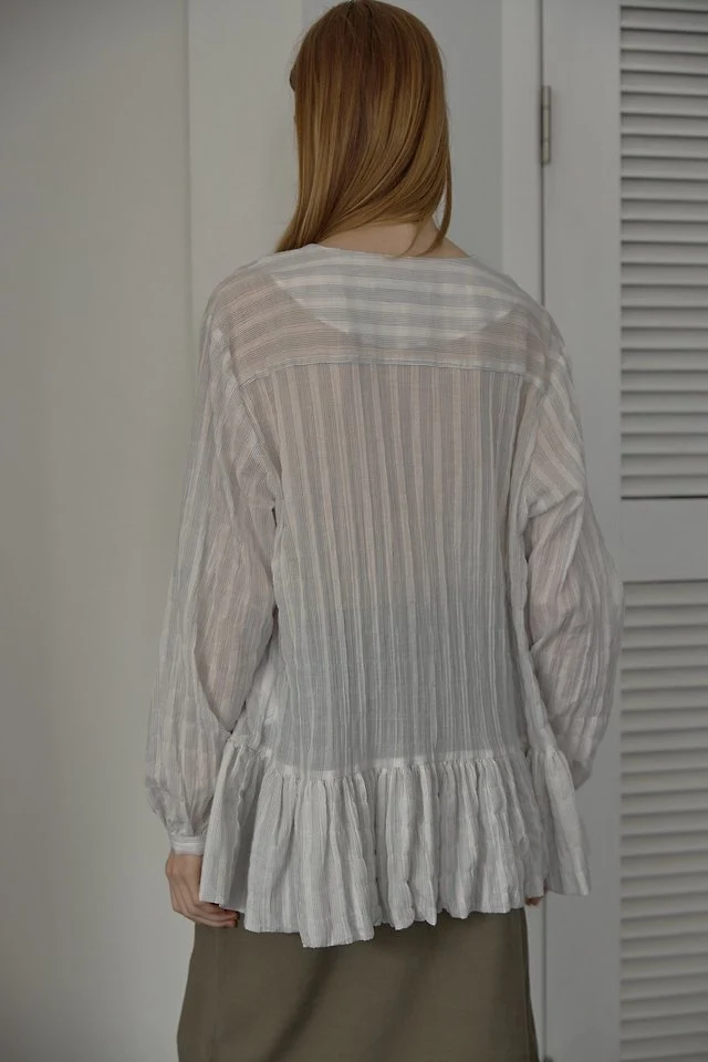 Foi Balloon Blouse by Uoov for Women - view 7