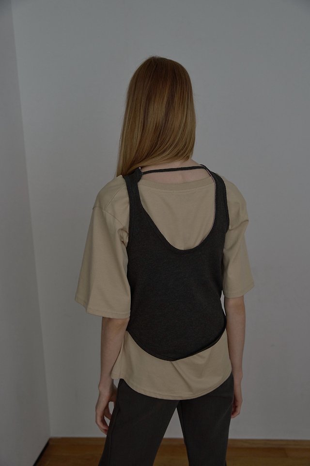 Two Way Knit Vest by Uoov for Women - view 9