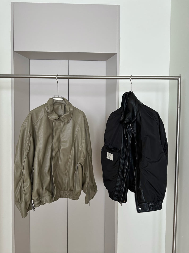 Moto Wire Leather Jacket by Uoov for Women - view 12