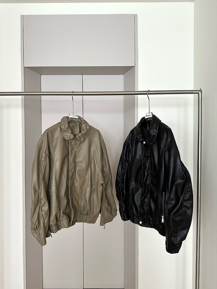 Moto Wire Leather Jacket by Uoov for Women - view 8