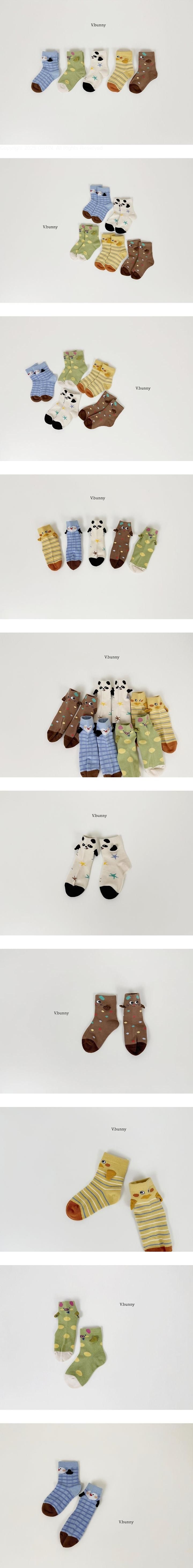 Zoo Socks Set by V Bunny for Child - view 1