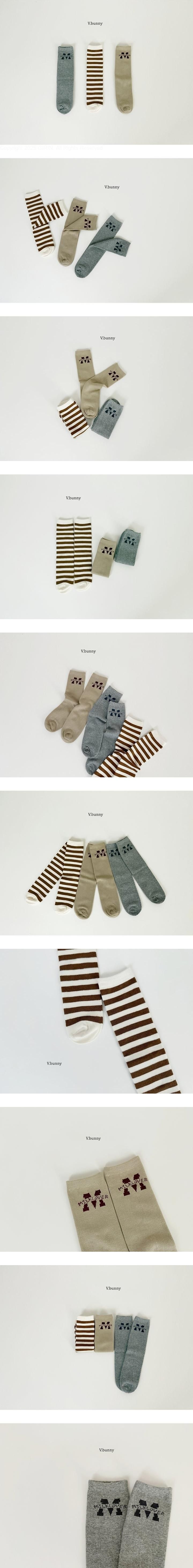 Milk Lover Socks Set by V Bunny for Child - view 1