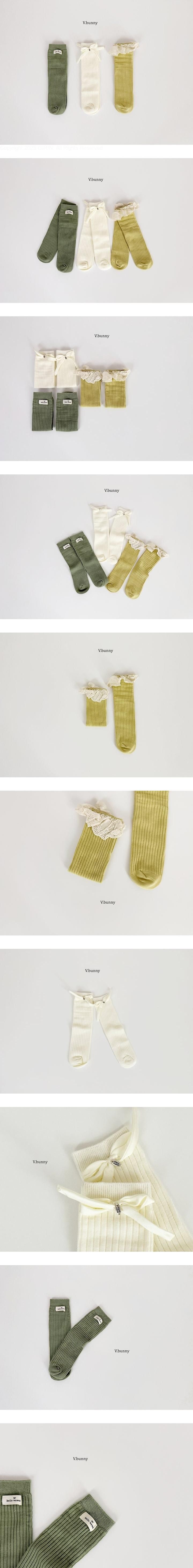 Mello Green Socks Set by V Bunny for Child - view 1