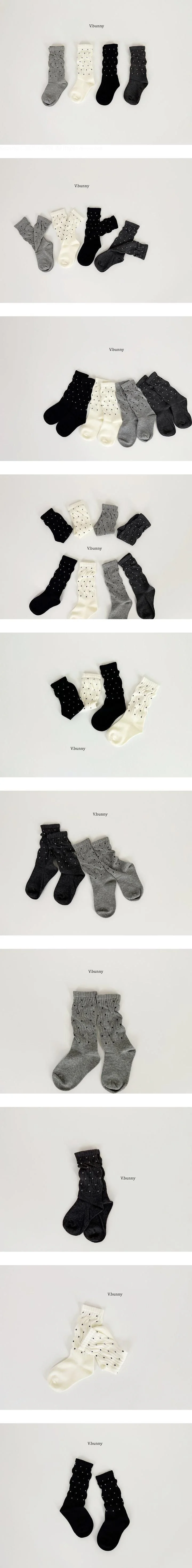 Small Polka Dot Socks Set by V Bunny for Child - view 1
