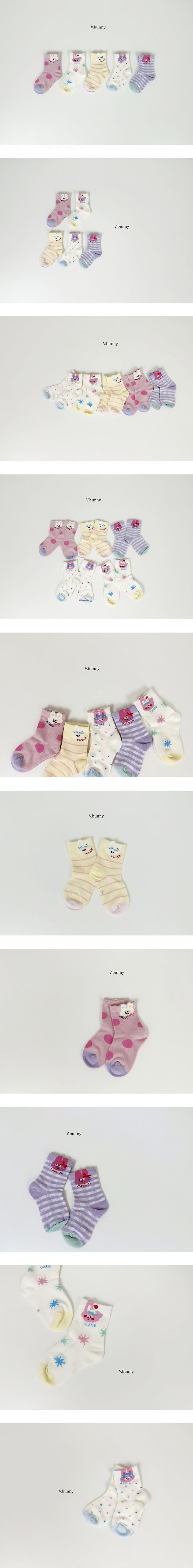 Bunny Jelly Socks Set by V Bunny for Child - view 1