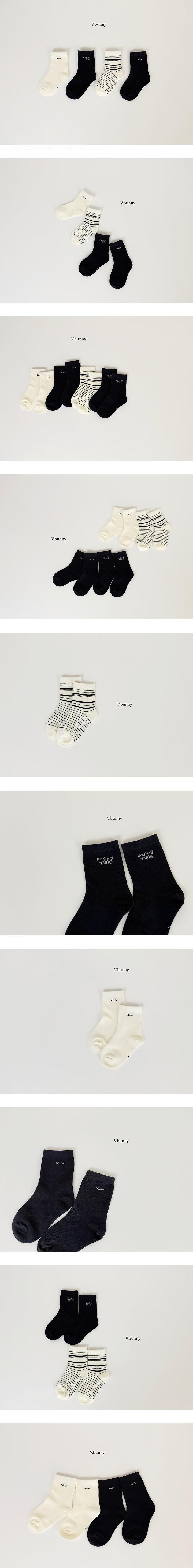 Happy Time Socks Set by V Bunny for Child - view 1