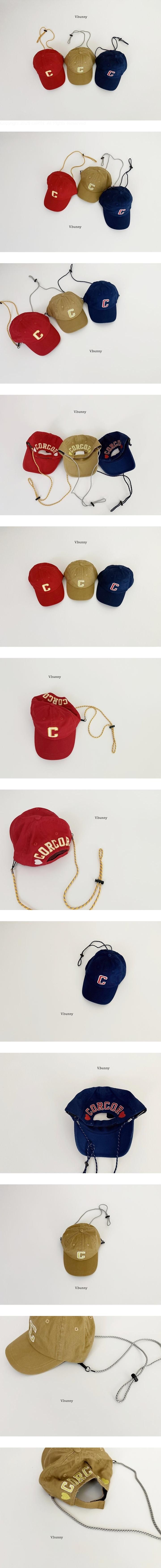 C Embroidery Cap by V Bunny for Child - view 1