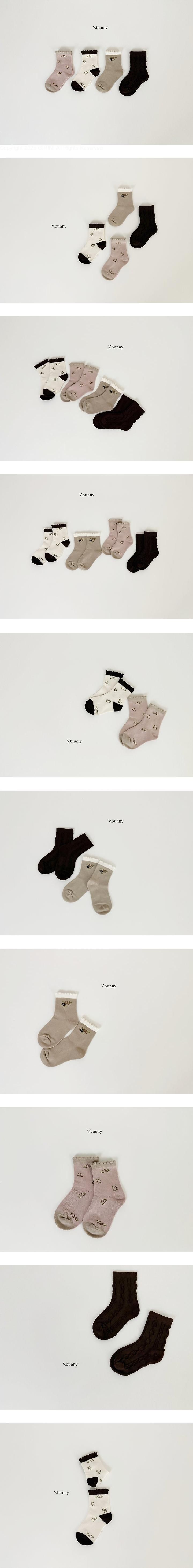 Maeve Socks Set by V Bunny for Child - view 1