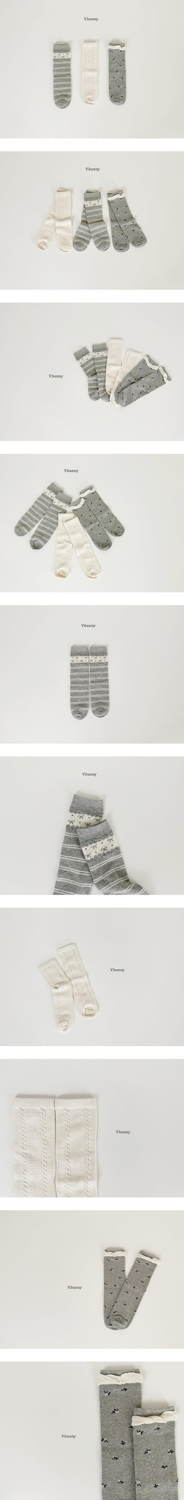 Greeny Socks Set by V Bunny for Child - view 1