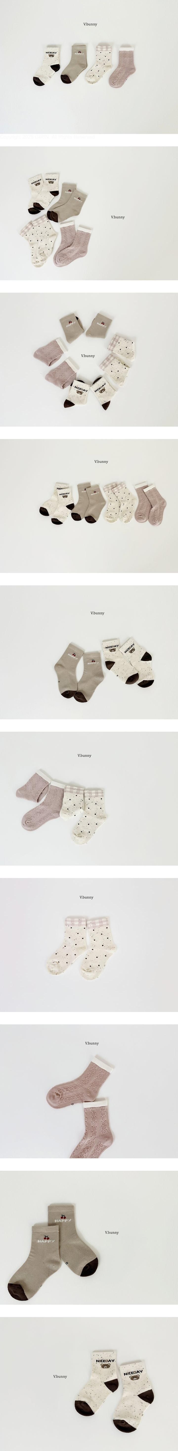 Nice Happy Socks Set by V Bunny for Child - view 1