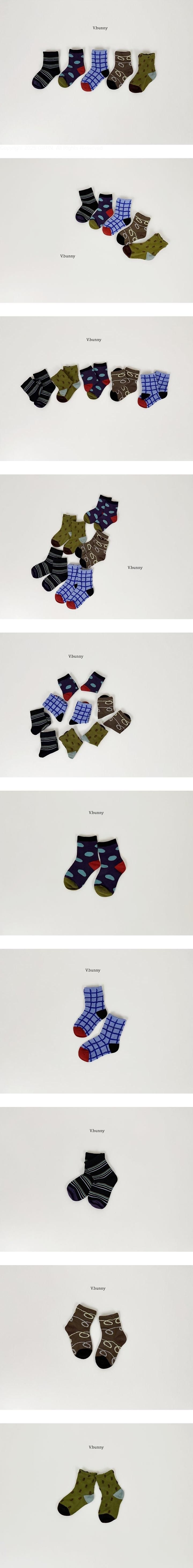 Odd Foam Socks Set by V Bunny for Child - view 1