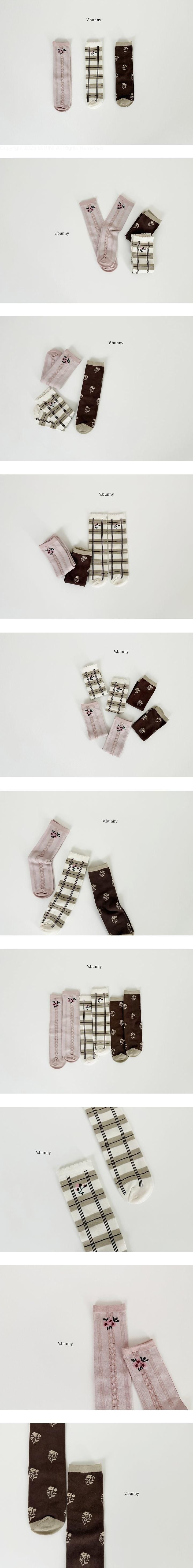 And Flo Socks Set by V Bunny for Child - view 1