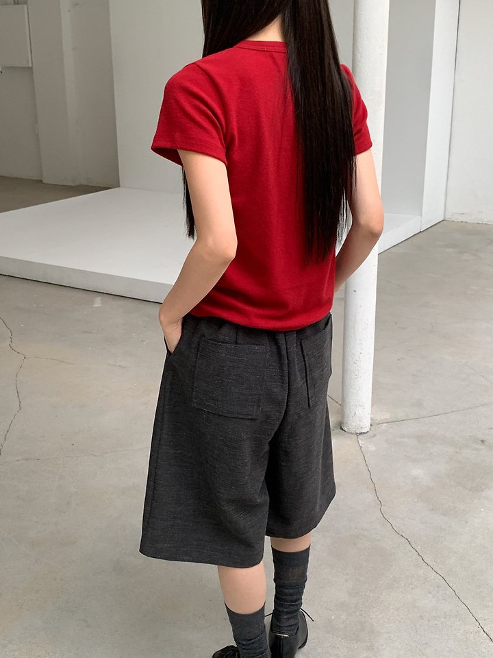 Peach Slim Tee by Vive L for Women - view 11