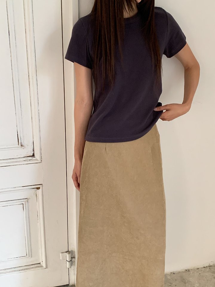 Peach Slim Tee by Vive L for Women - view 3