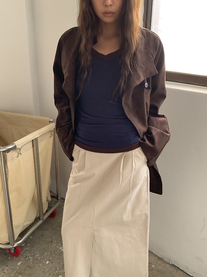 Suede Jacket by Vive L for Women - view 9