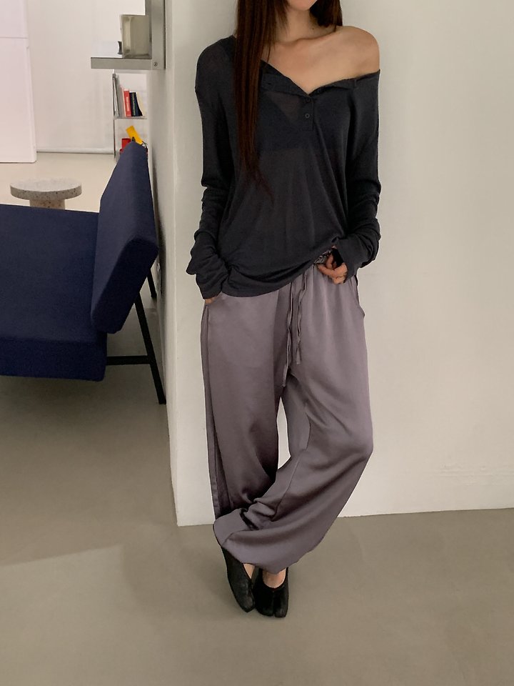 Satin Two-Way Pants by Vive L for Women - view 10