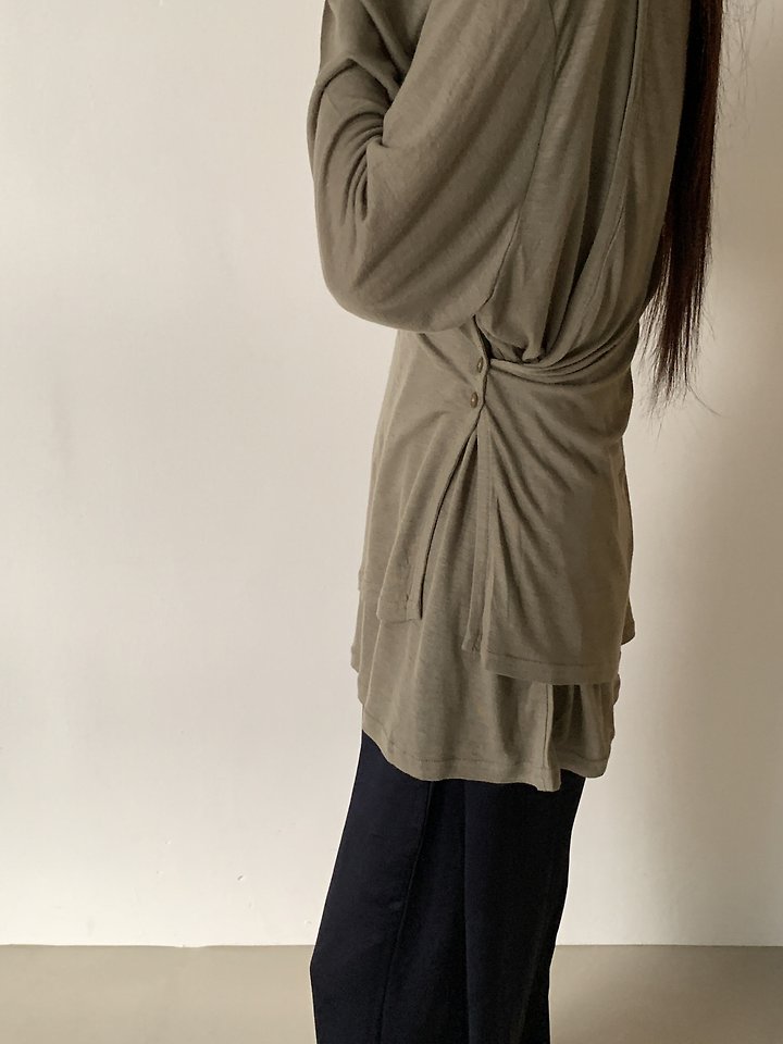 Dia Wrap Tee by Vive L for Women - view 4