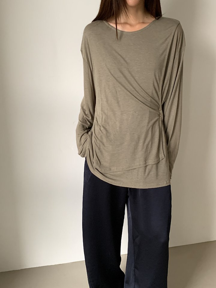 Dia Wrap Tee by Vive L for Women - view 6
