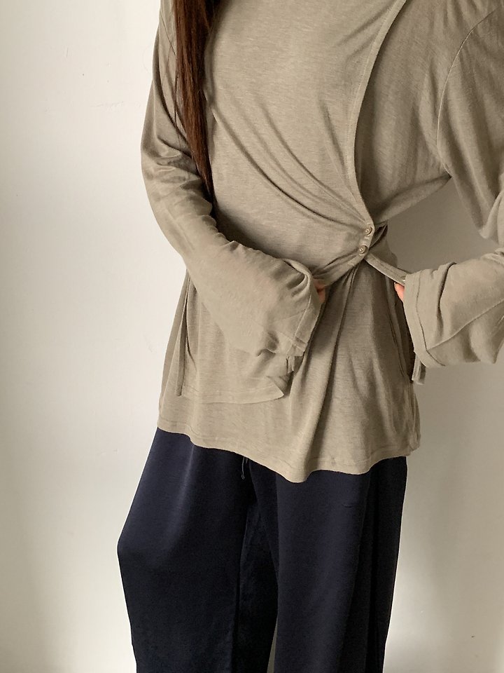 Dia Wrap Tee by Vive L for Women - view 8