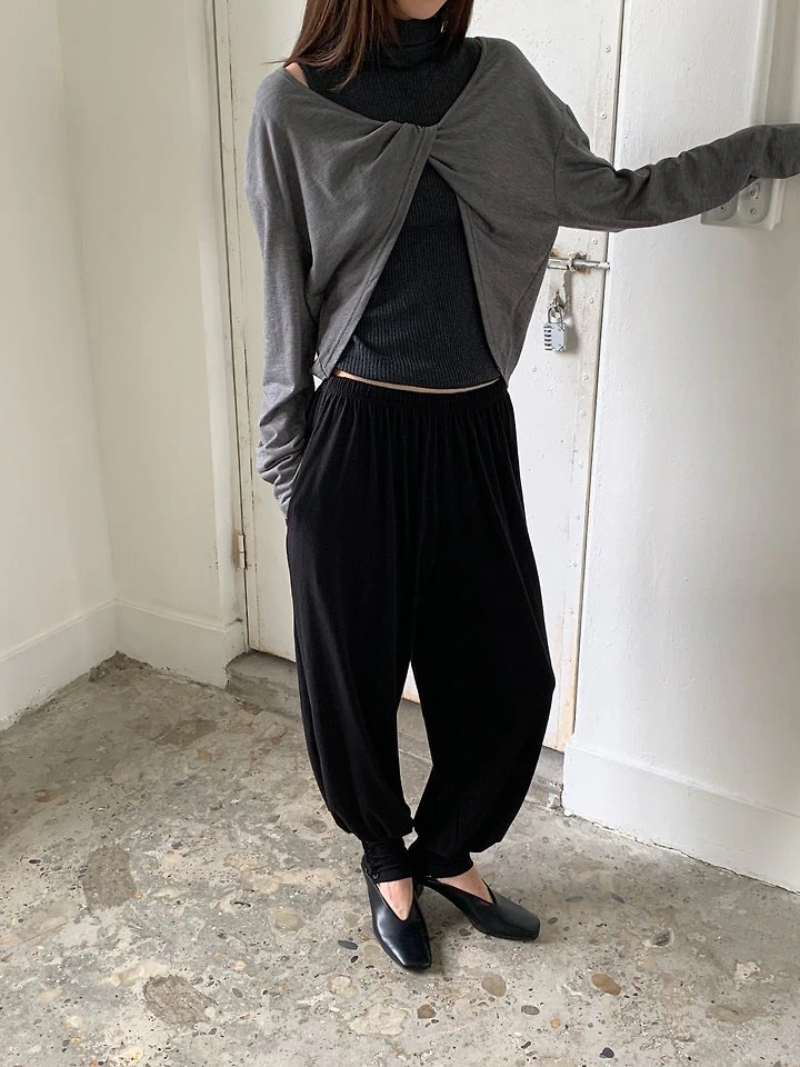Button Harem Pants by Vive L for Women - view 12