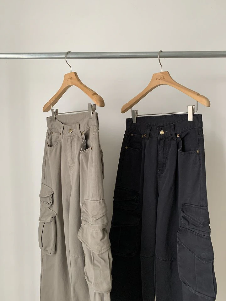 Multi Pocket Pants by Vive L for Women - view 4