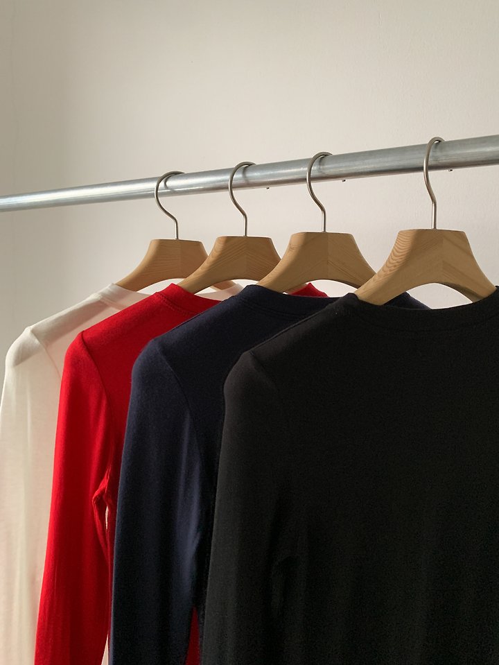 Rin Zipper Tee by Vive L for Women - view 3