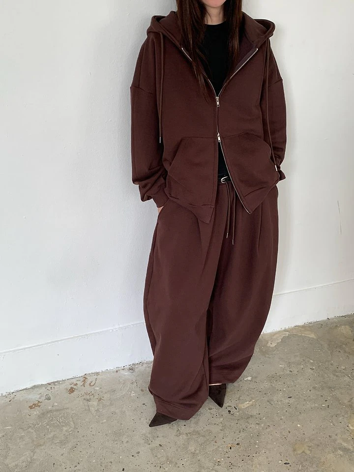 Hard French Terry Jumper & Hard French Terry Pants by Vive L for Women - view 10