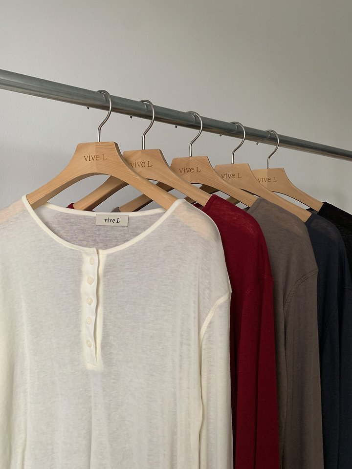 Leel Button Tee by Vive L for Women - view 1