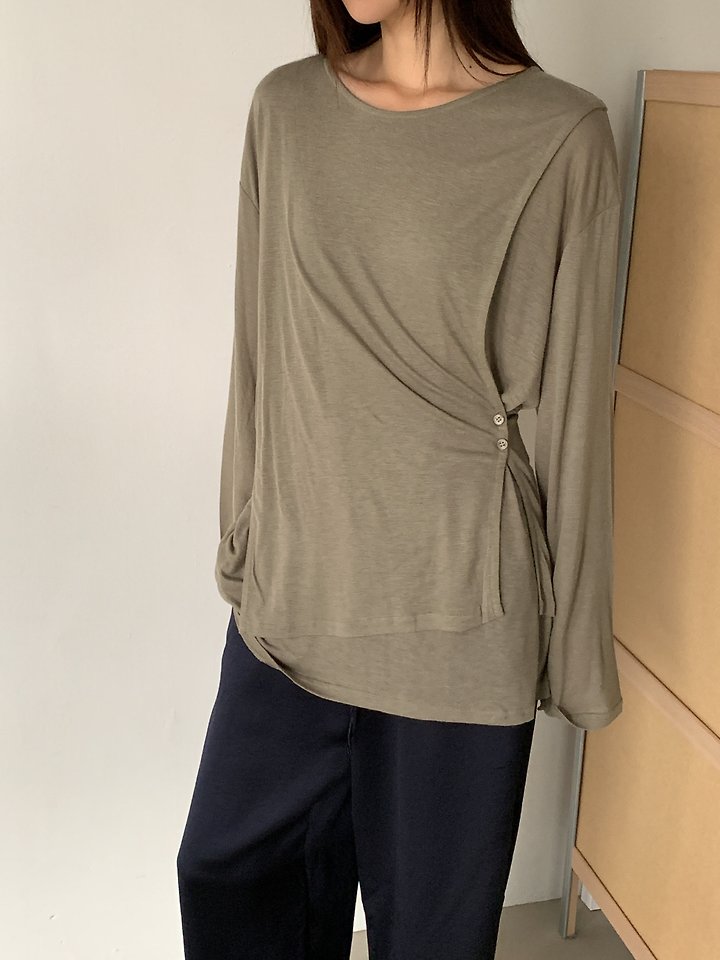 Dia Wrap Tee by Vive L for Women - view 3