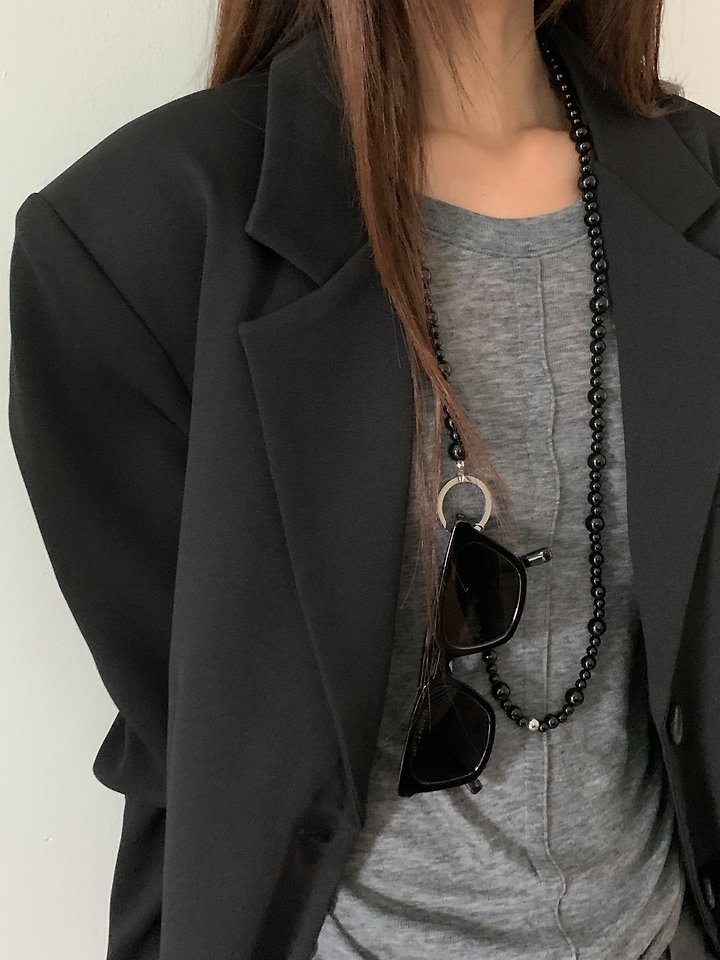 Keyring Beads Necklace by Vive L for Women - view 3