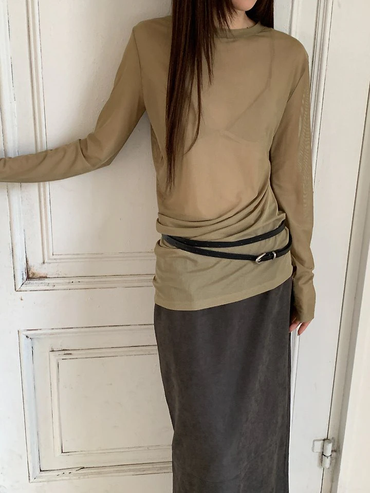 Pure Mesh Tee by Vive L for Women - view 4