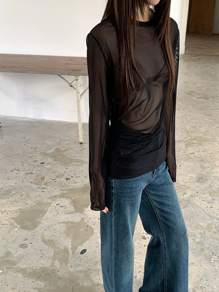 Pure Mesh Tee by Vive L for Women - view 8
