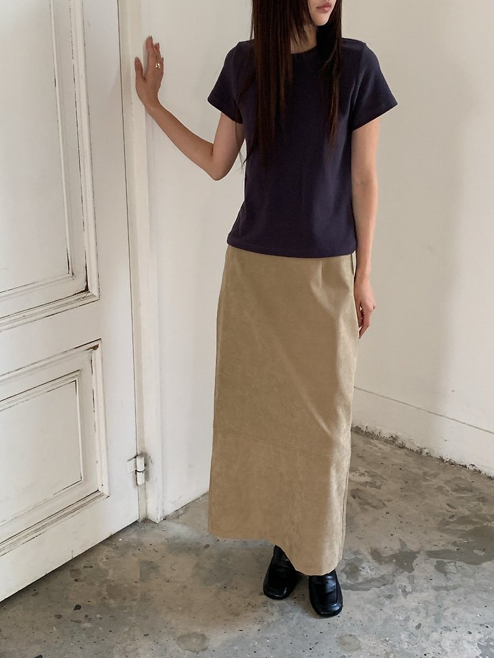 Peach Slim Tee by Vive L for Women - view 4
