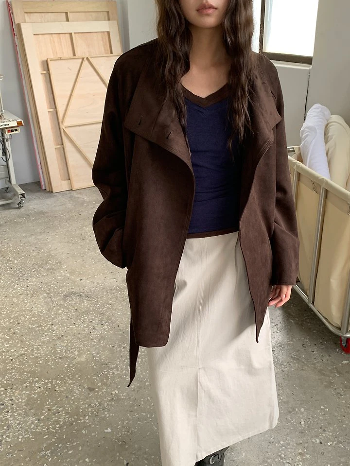 Suede Jacket by Vive L for Women - view 8