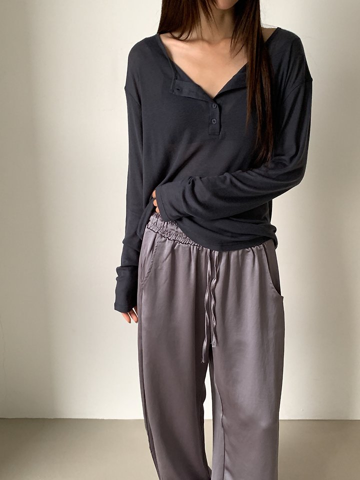 Leel Button Tee by Vive L for Women - view 10