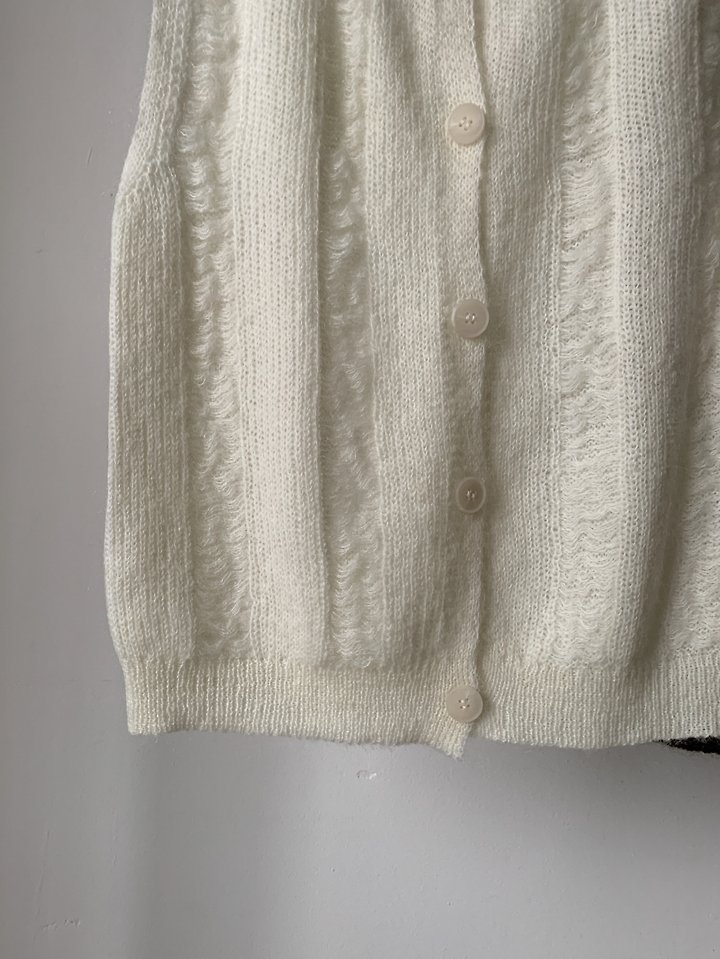 Mohair Knit Vest by Vive L for Women - view 2