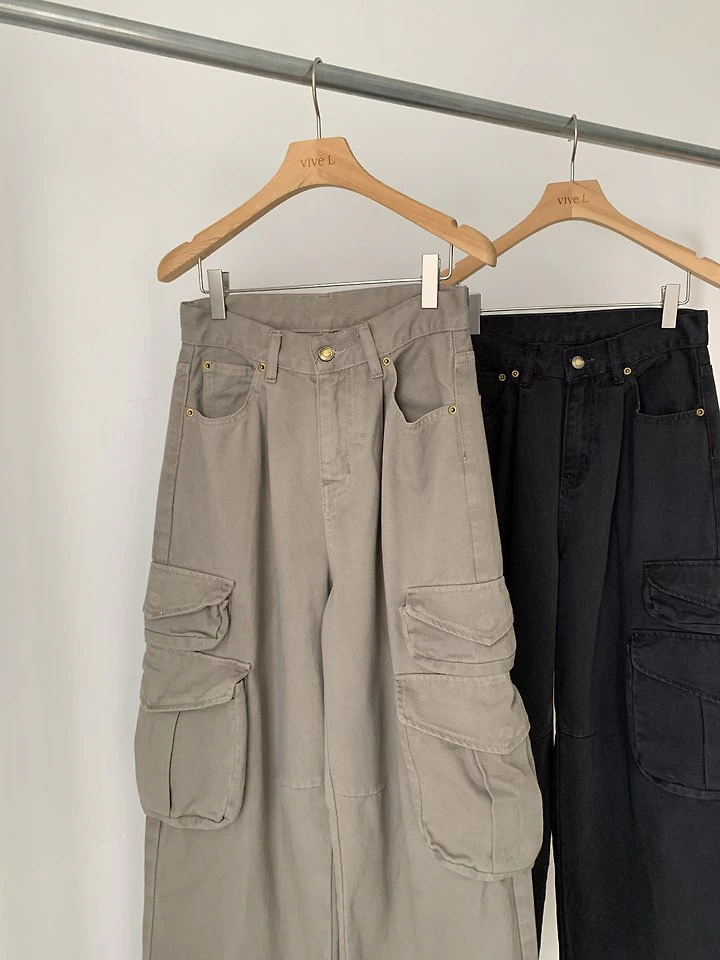 Multi Pocket Pants by Vive L for Women - view 1