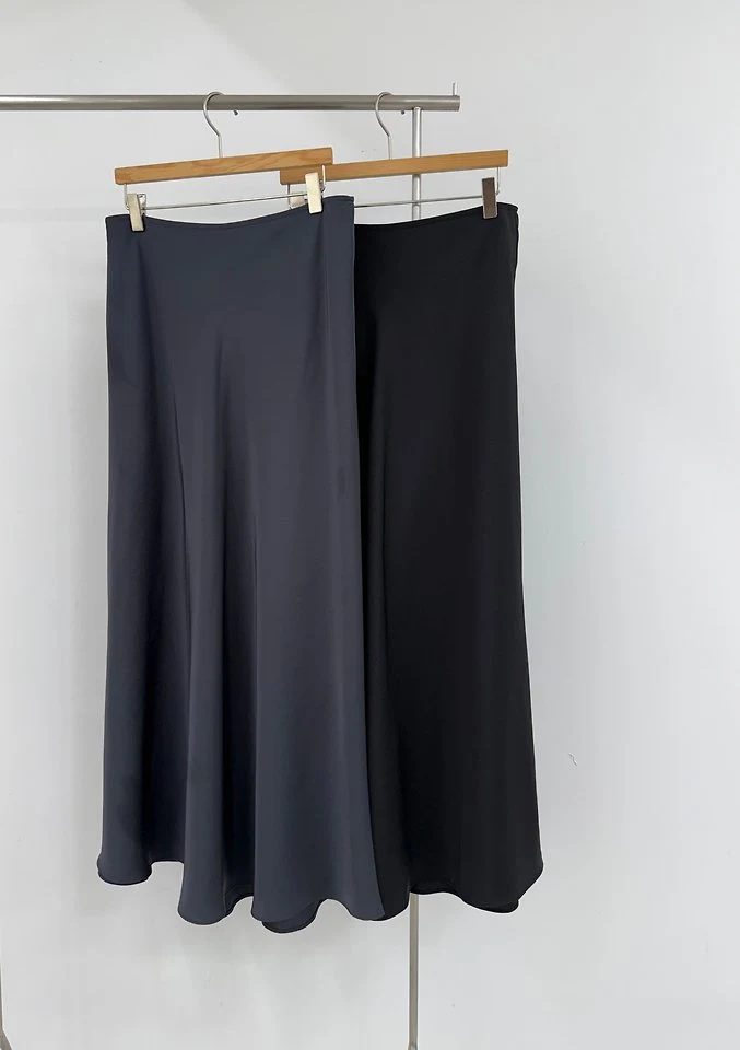 Satin Skirt by Yikho for Women - view 2