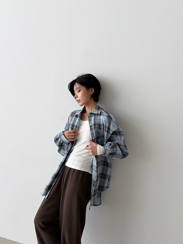 Check Shirt by Yikho for Women - view 2