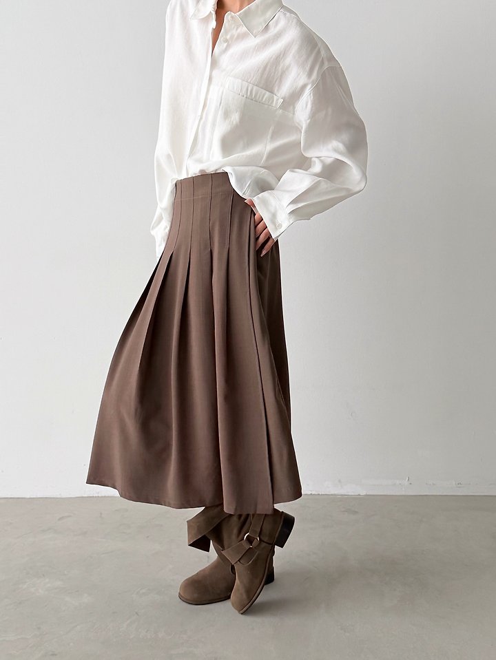 Wrap Skirt Pants by Yikho for Women - view 3