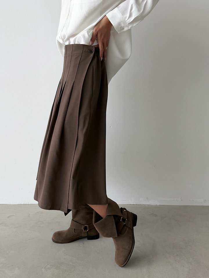 Wrap Skirt Pants by Yikho for Women - view 6